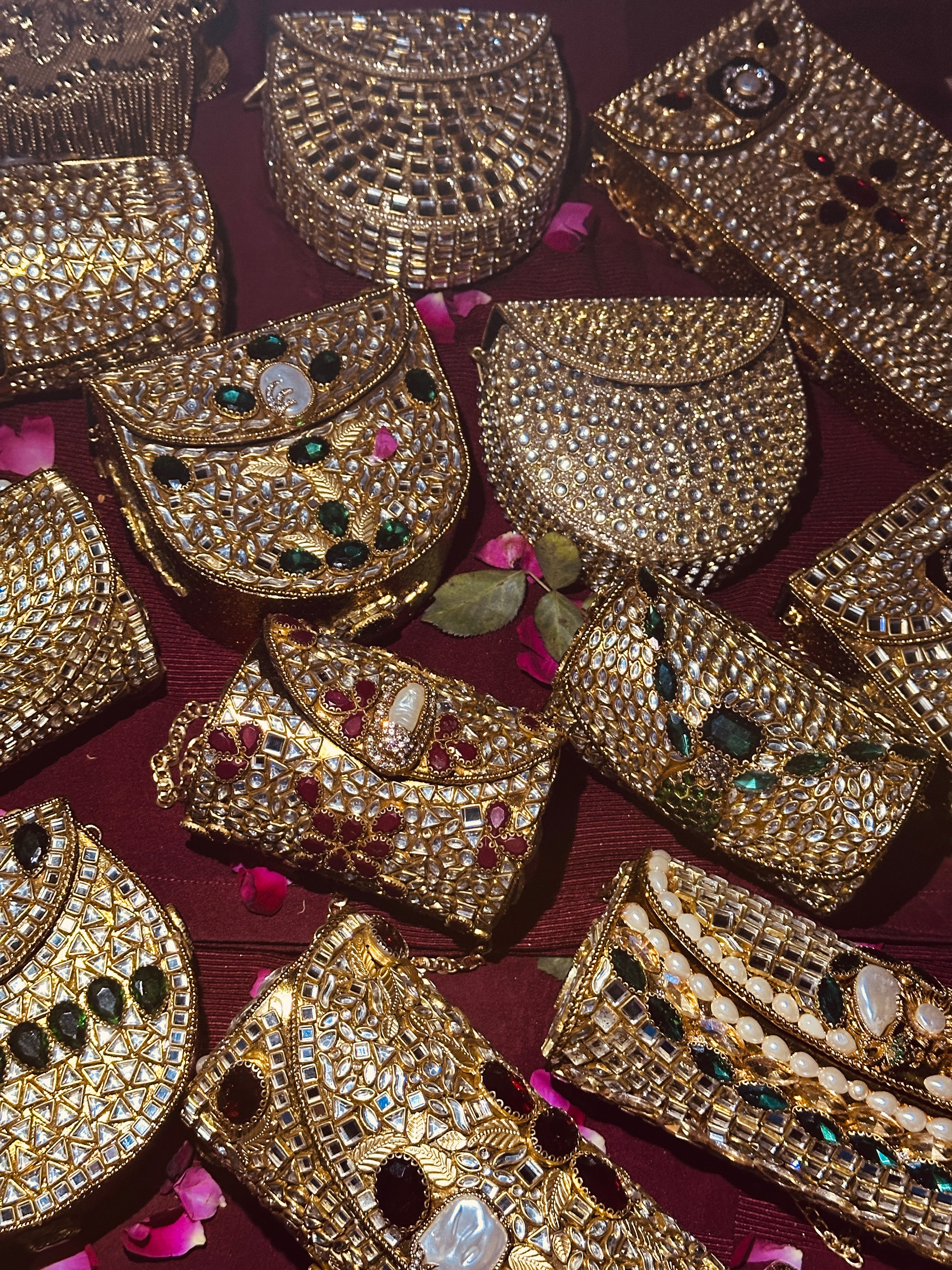Kundan / turkish clutches