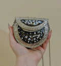 Black Indian Clutch