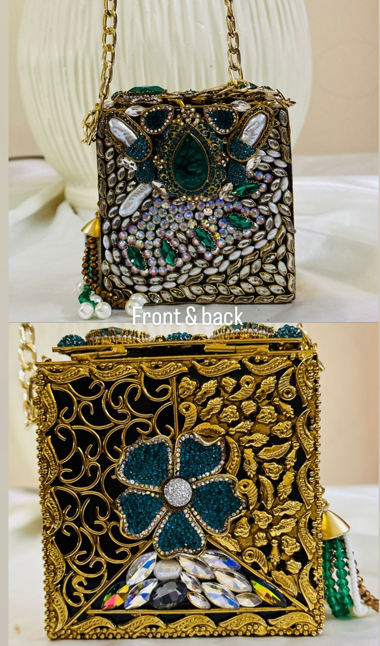 Emerald Turkish Clutch