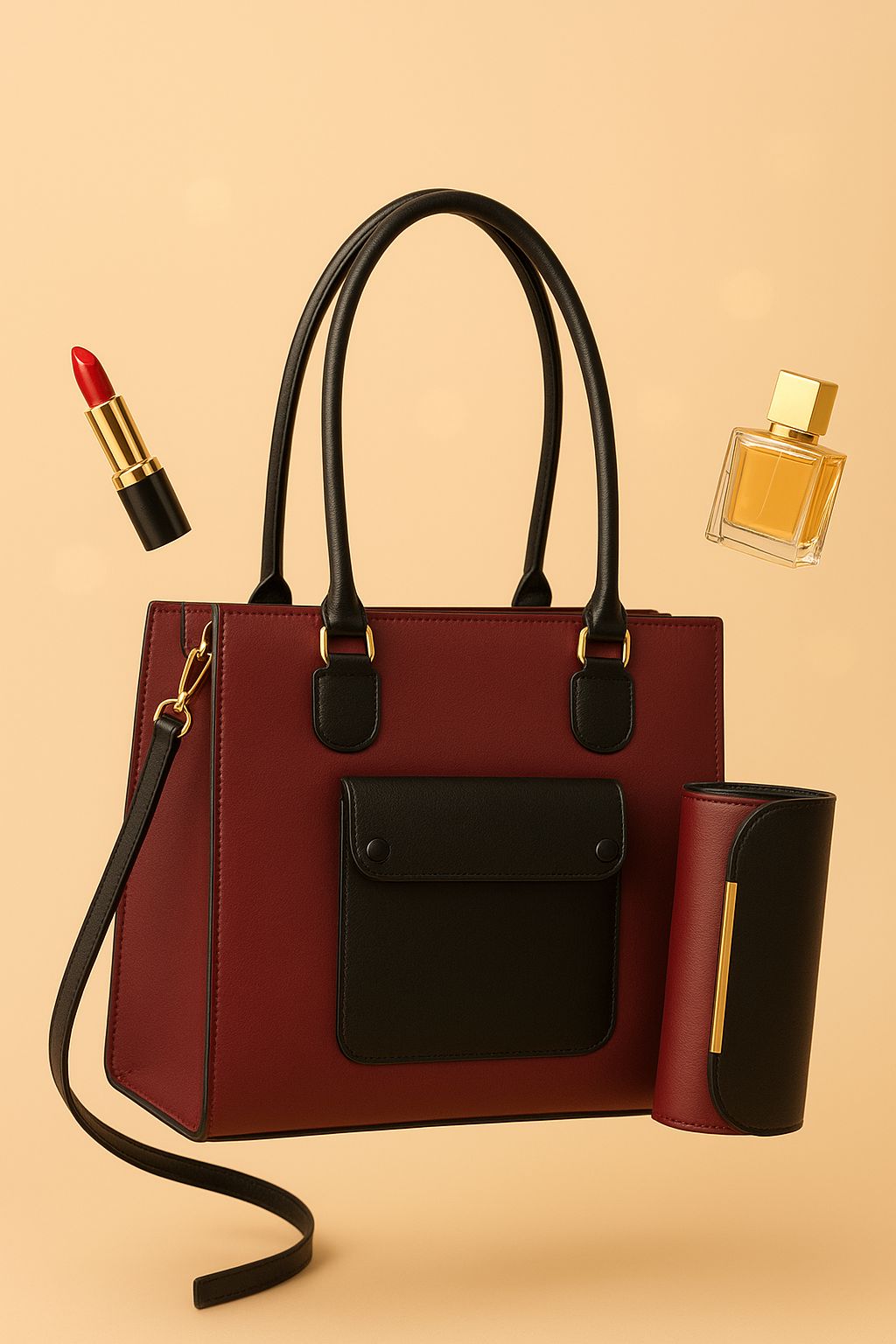 Front Pocket with pocket bag